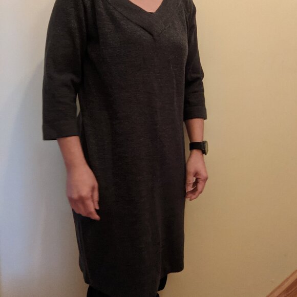 Long Grey Sweater - Picture 2 of 4